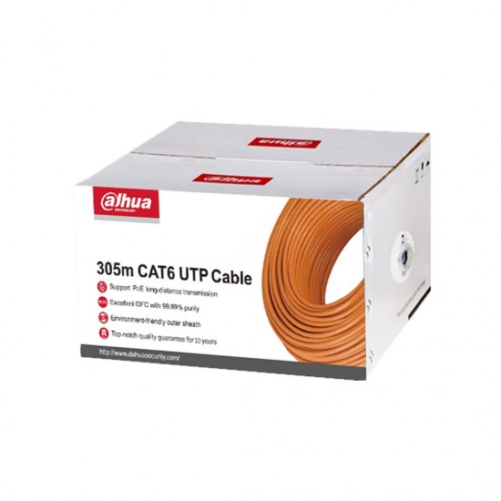 305m UTP CAT6 CPR E/UL CM Cable ( %99.99 OFC oksijensiz saf bakır) 305m UTP CAT6 CPR E/UL CM Cable ( %99.99 OFC oksijensiz saf bakır)