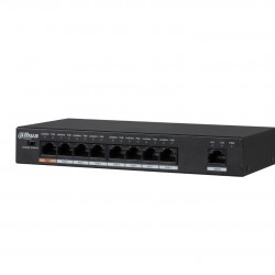 8 Kanal PoE Switch - 250 metre uzaklığa PoE iletimi ( 8FE PoE +1 FE )